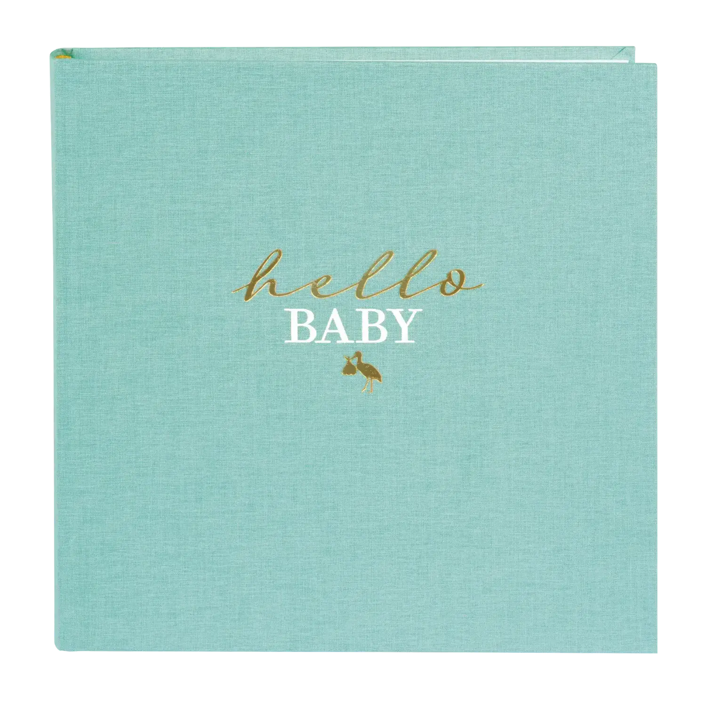 Goldbuch babyalbum Hello Baby - aqua - 30x31 cm