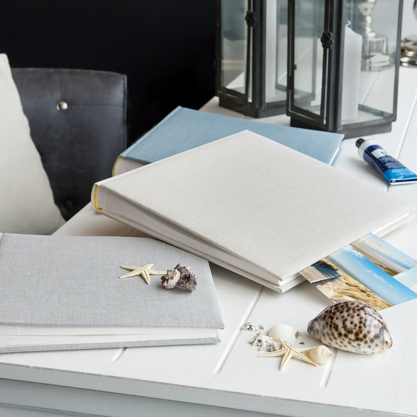 Fotoalbum Summertime grijs - 60 pagina's - 30x31cm