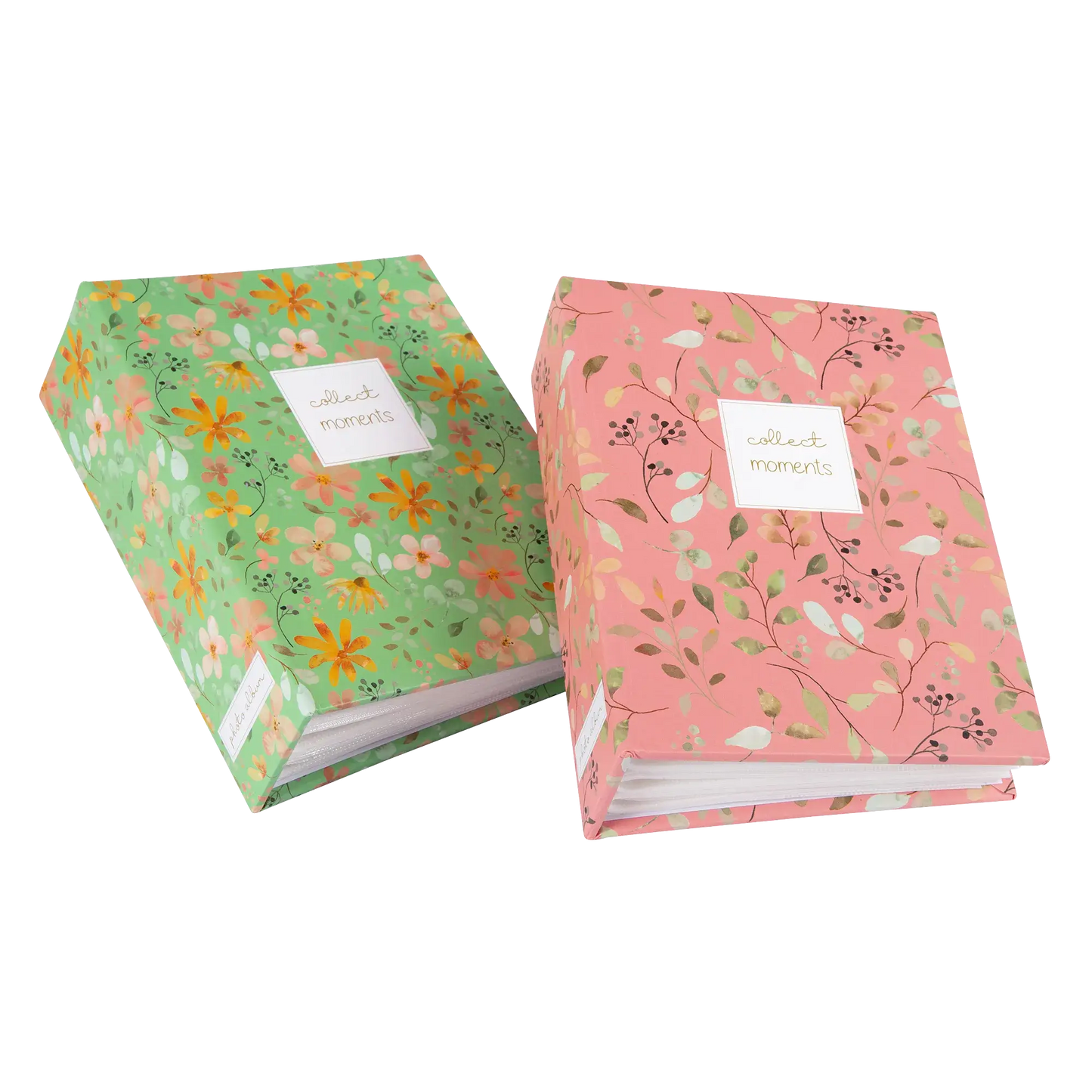 Goldbuch Insteek fotoalbum Floral - groen - 100 foto's 10x15 cm
