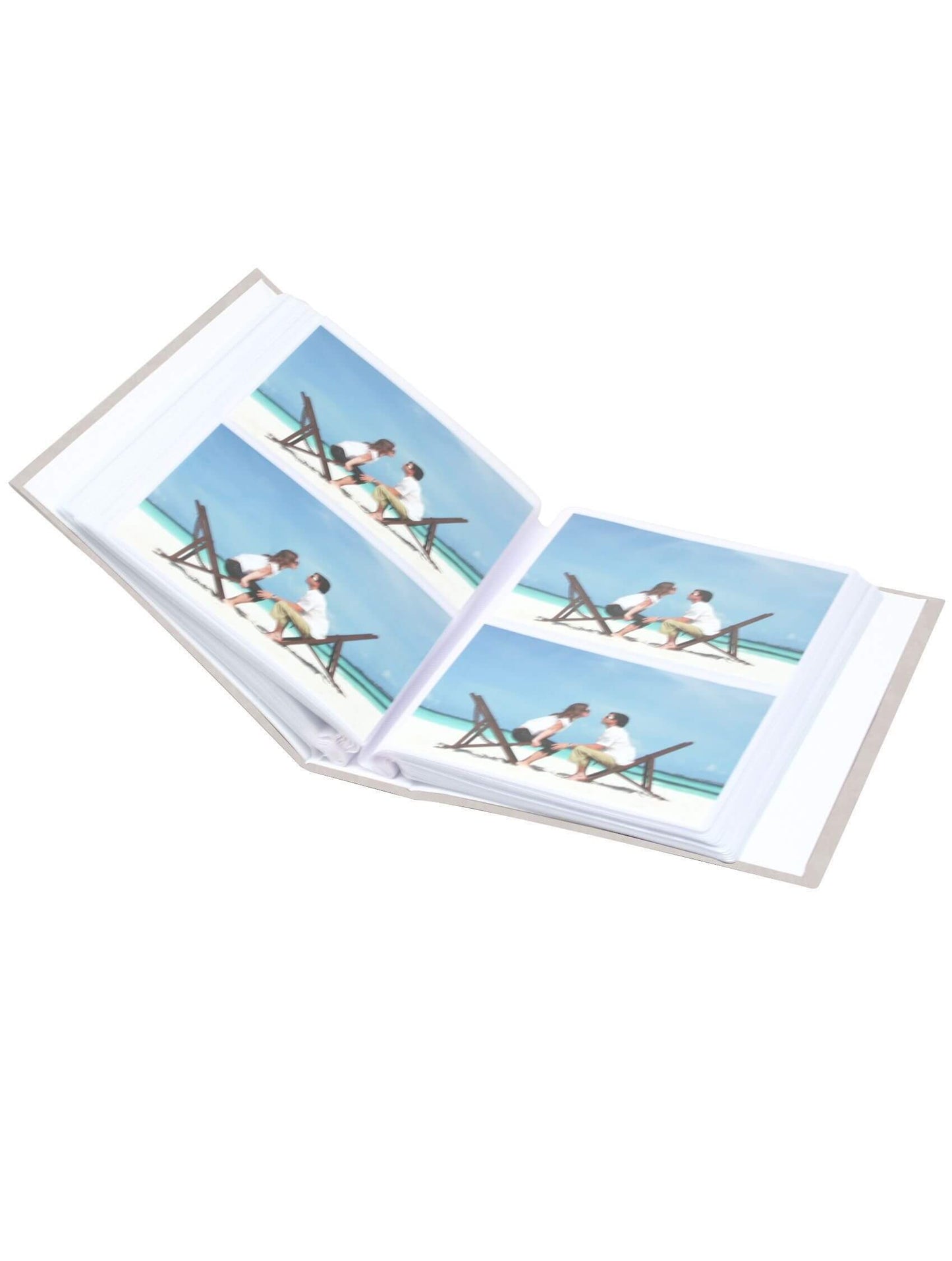 Fotoalbum Deknudt - Grijs - 200 foto's 10x15 cm - A40H70 200PH