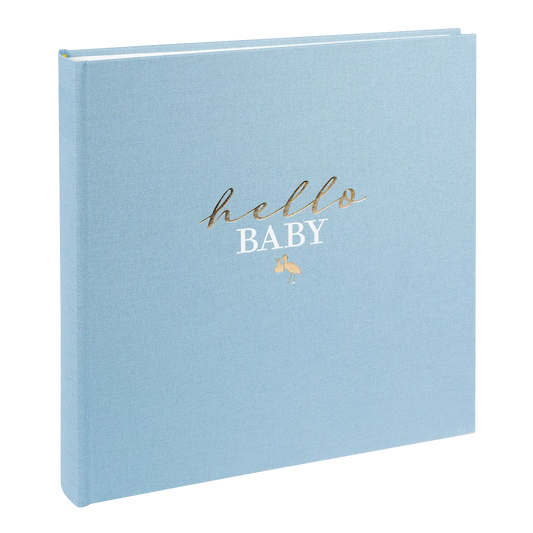 Goldbuch babyalbum Hello Baby - blauw - 30x31 cm