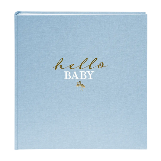 Goldbuch babyalbum Hello Baby - blauw - 30x31 cm