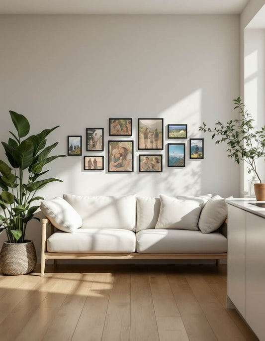 SecaDesign - Set 10 fotokaders - Zwart