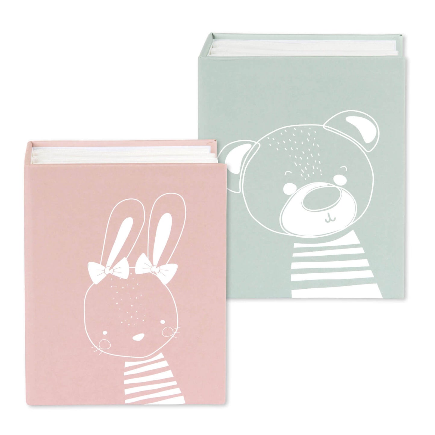 Goldbuch Insteek albums Polly & Eddy 100 foto's 10x15 cm - Set 1x Groen / 1x Roze