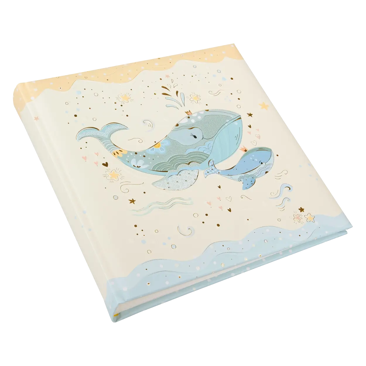 Goldbuch kinderalbum Blue Whale - 25x25cm