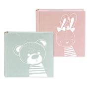Goldbuch Insteek album Polly & Eddy - 23x23 cm - Set 1x groen / 1x roze