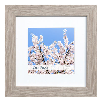 Houten fotokader Fino grijs eiken