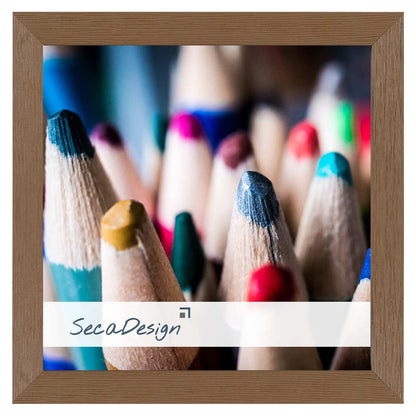 Houten fotokader Nervi taupe