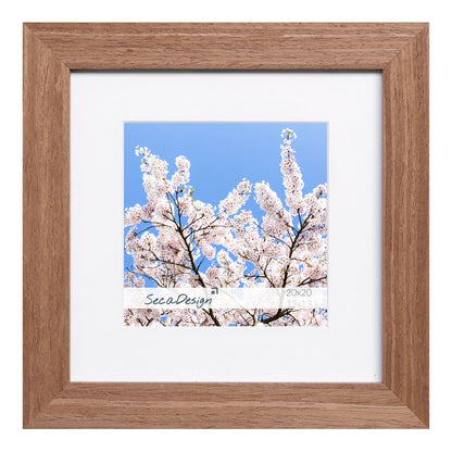 Houten fotokader Fino bruin